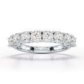 1.84 CT Round Cut Lab Diamonds White Engagement Ring - Jama Jewels